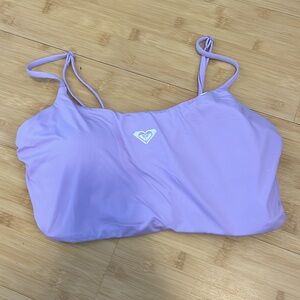 Roxy x kate bosworth purple swim top